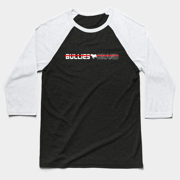 BULLIE RED LINE Baseball T-Shirt by Bullies Brand